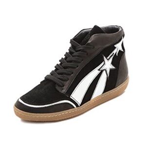 Swildens Black and White High-Top Sneakers